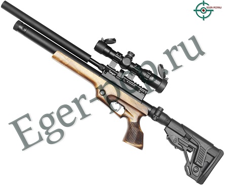 Пневматическая PCP винтовка Jager SP Карабин (6.35 мм, Alpha Precision, 312 мм, МСП)